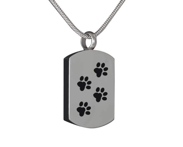 paw print pendant